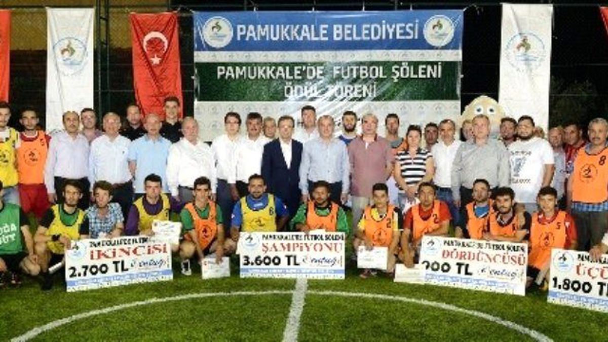 Halı Saha Turnuvası\'nda Final Karşılaşması Yapıldı