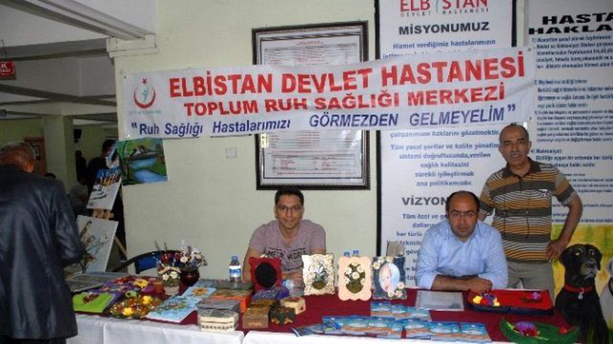 Hastalardan El İşi Sergisi