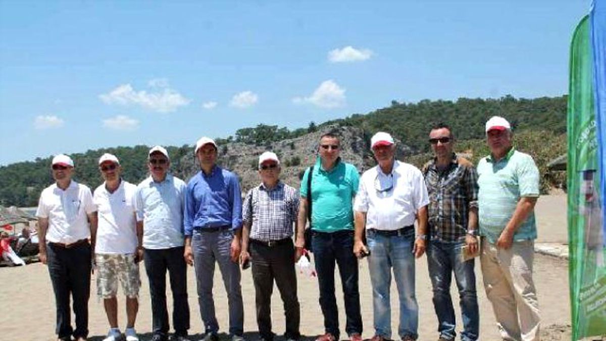 İztuzu Plajı\'nda Basın Turu