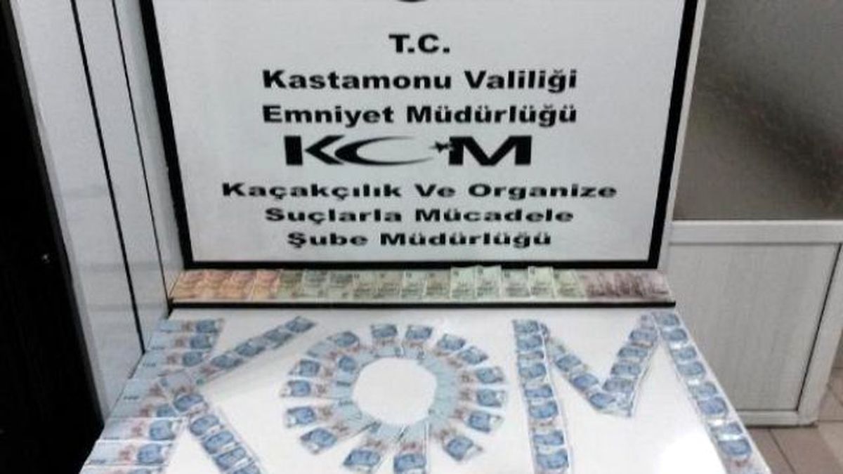 Kastamonu\'da Sahte Paraya 3 Tutuklama