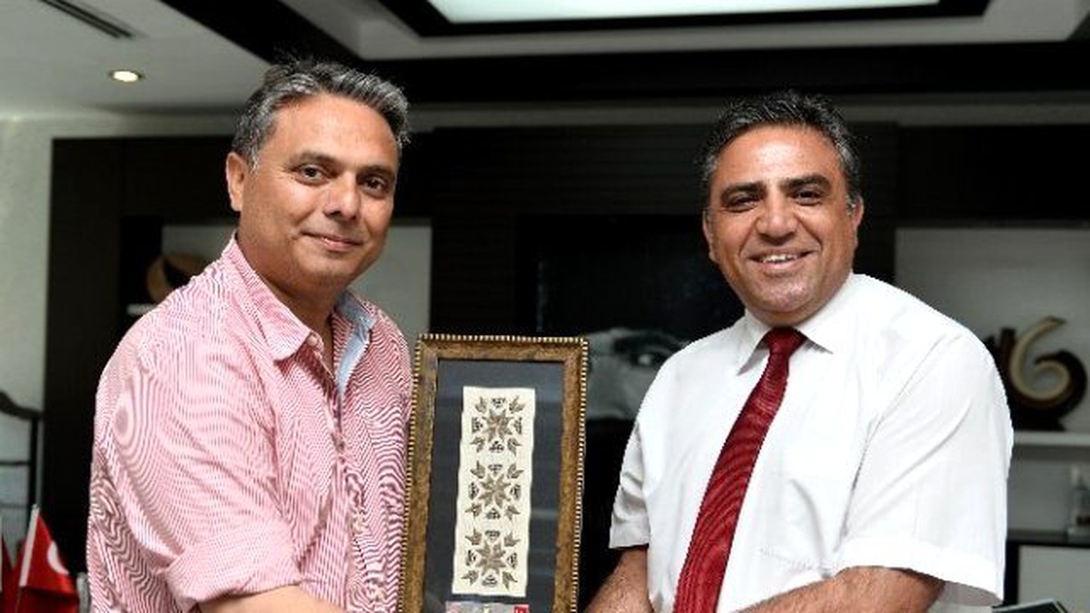 KKTC Temsilcisi, Başkan Uysal\'ın Konuğu Oldu