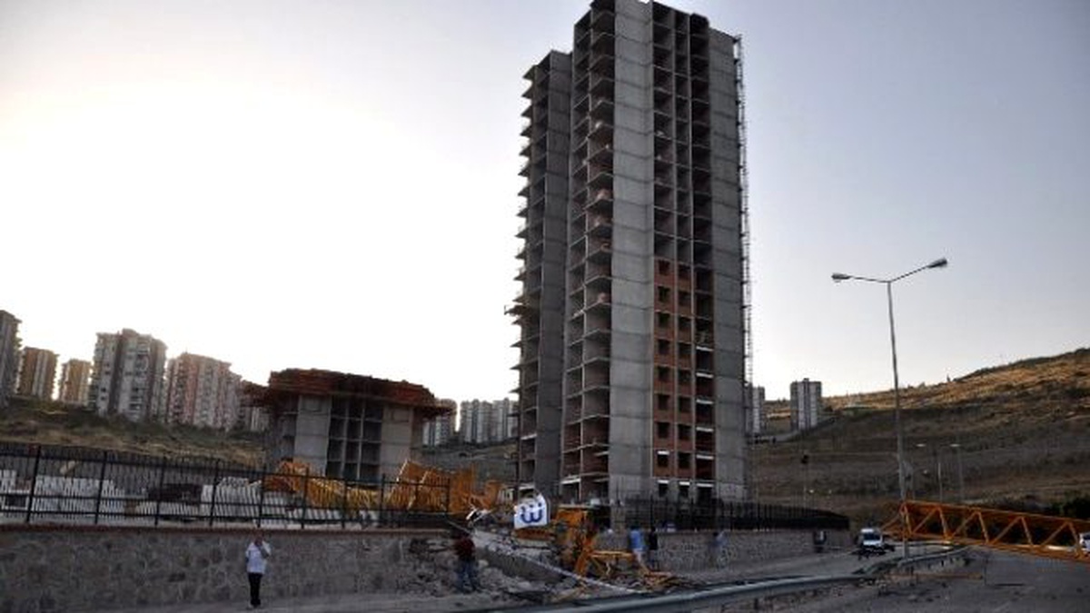 Makine Mühendisleri Odası\'ndan \'Vinç Kazası\' Açıklaması