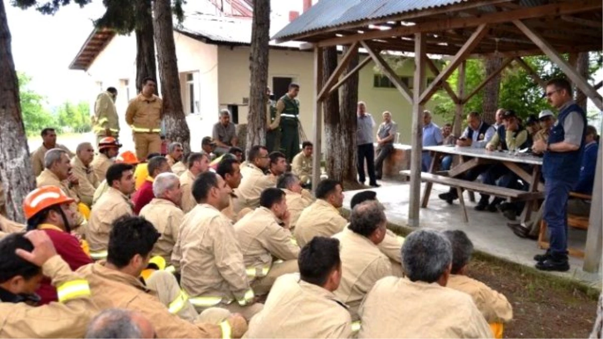 Ormancılar Yangın Eğitimlerini Başarıyla Tamamladı