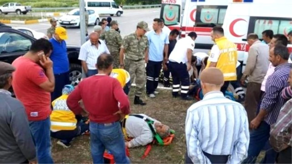 Tokat\'ta Kaza: 2 Yaralı