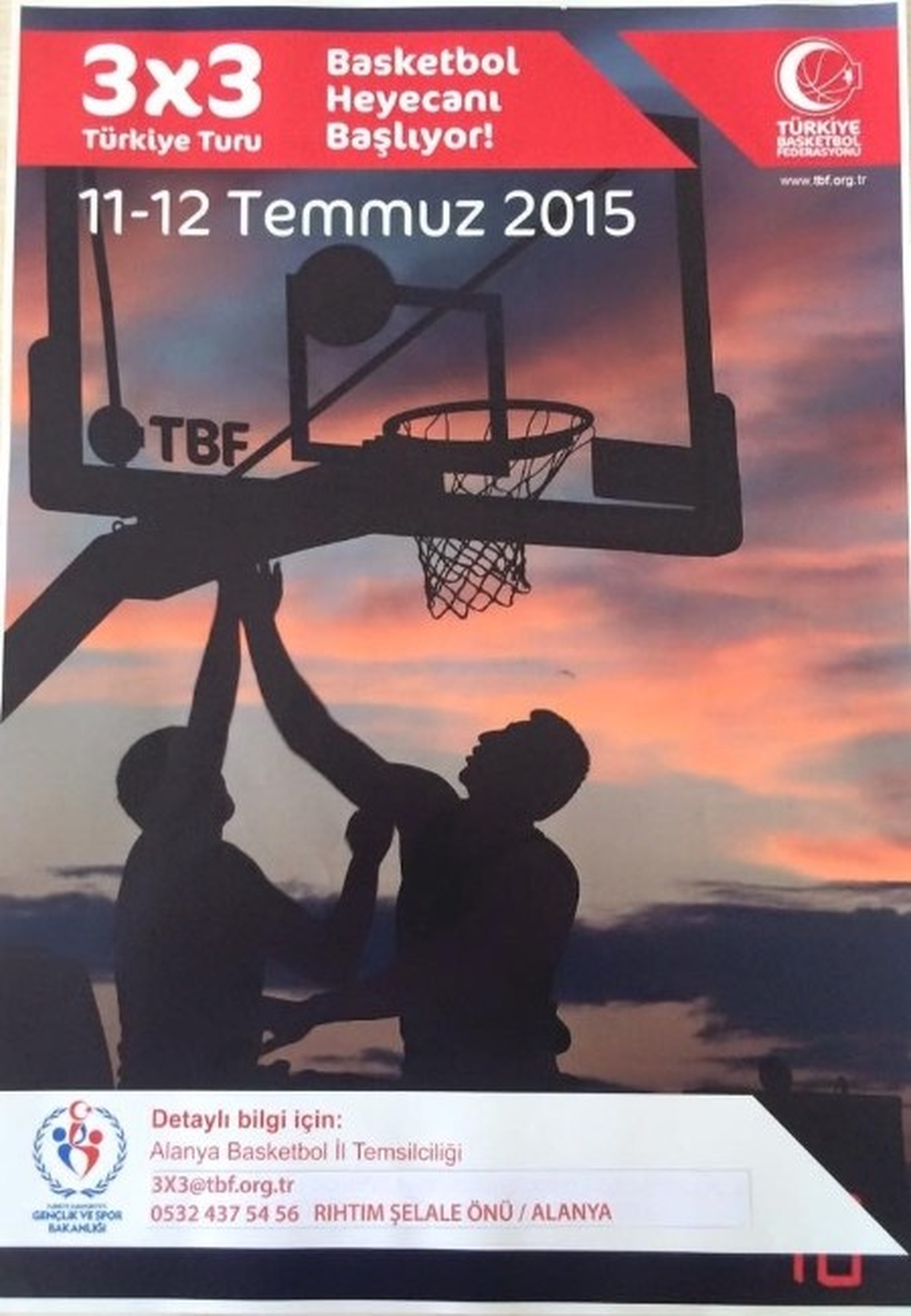 3x3 Türkiye Turu Alanya Etabı Kayıtları Başladı