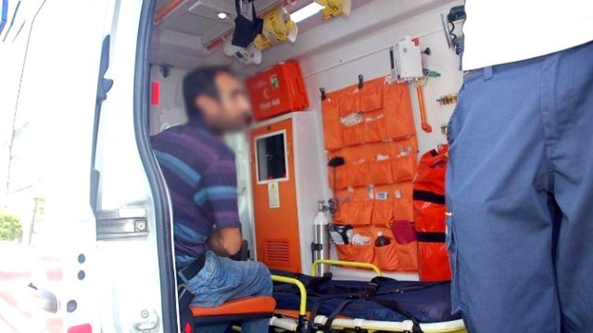 Adıyaman\'da Alkollü Şahıs Kendine Zarar Verdi