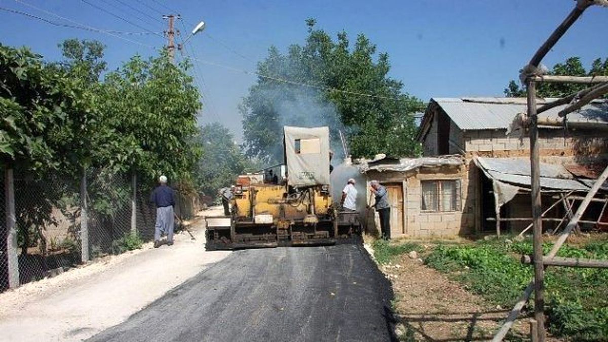 Adıyaman\'da, Asfalt Çalışmaları Devam Ediyor