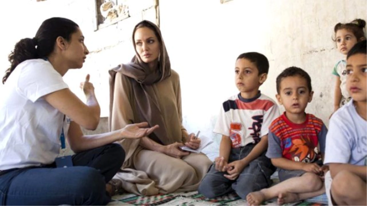 Angelina Jolie Mülteciler İçin Mardin\'e Geldi