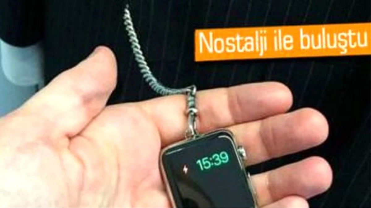 Apple Watch\'ı Cep Saatine Dönüştürdüler