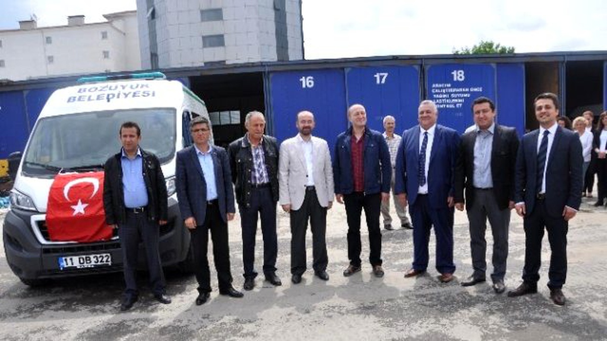 Bozüyük Belediyesine Cenaze Nakil Aracı Bağışlandı