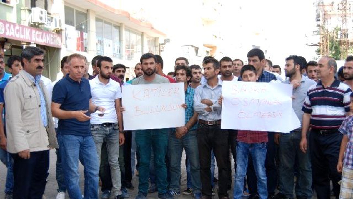 İdil Esnafı Öldürülen Kuyumcu İçin Yürüdü