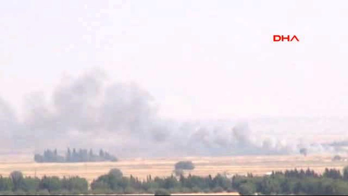 Kilis Sınırında Işid ile Muhalif Gruplar Aralıklarla Çatışıyor