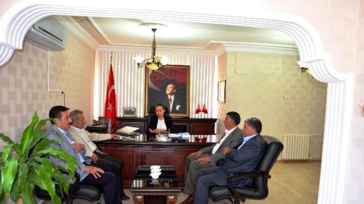 Şahin ve Tüfenkci\'den Yazıhan\'a Teşekkür Ziyareti