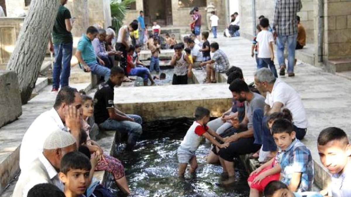 Şanlıurfa\'da Serinleme Geleneği Değişmedi