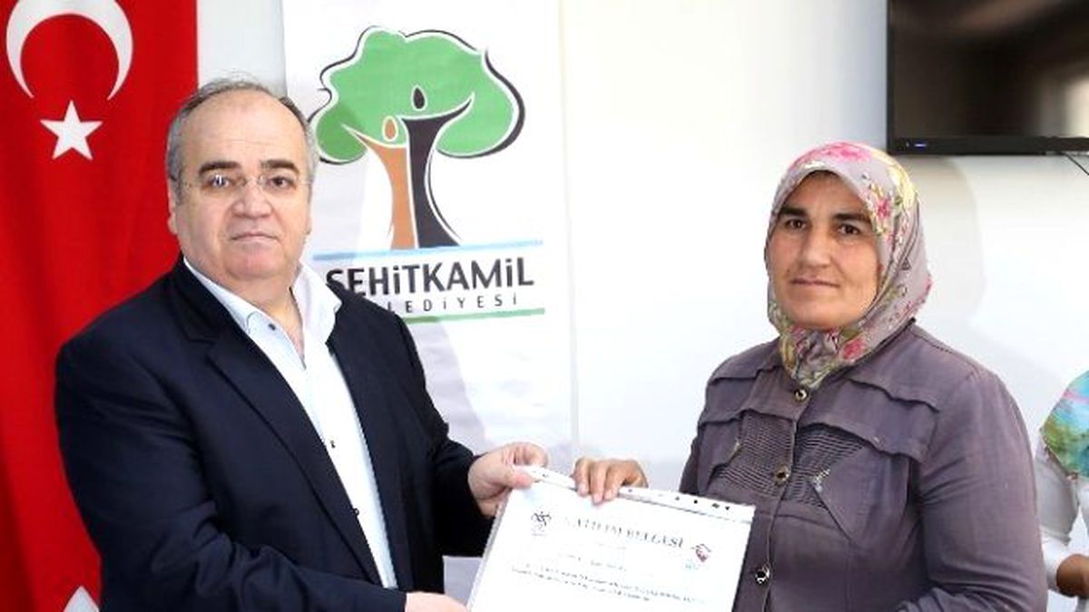 Şehitkamil\'de Sertifika Heyecanı