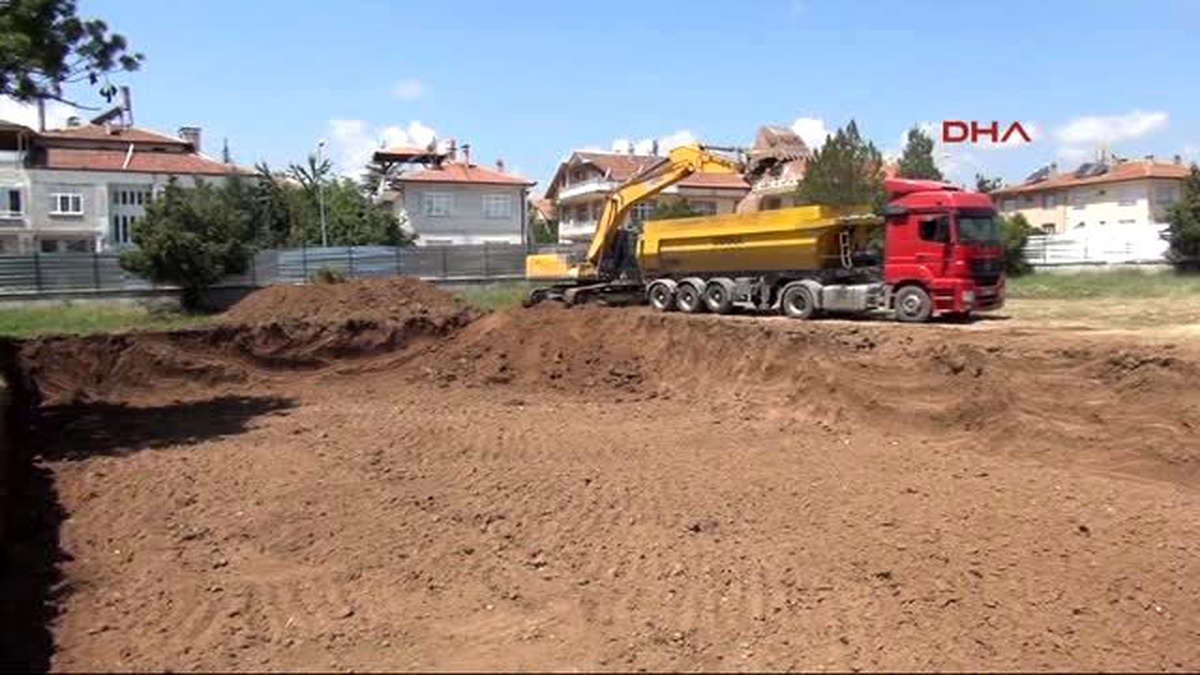 Tokat - Zile?de Parkın İmara Açılmasına Mahalleli Tepkisi