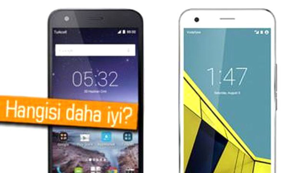Vodafone Smart 6 ile Turkcell T60 Karşılaştırması