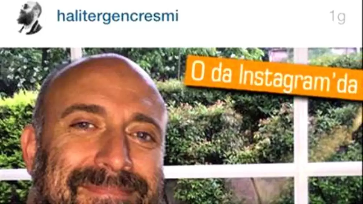 Halit Ergenç, Instagram\'a Katıldı