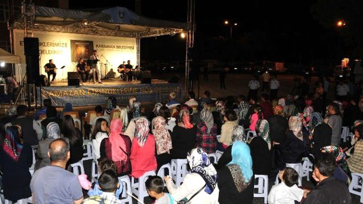 Karaman Belediyesi\'nin Ramazan Etkinlikleri Başladı