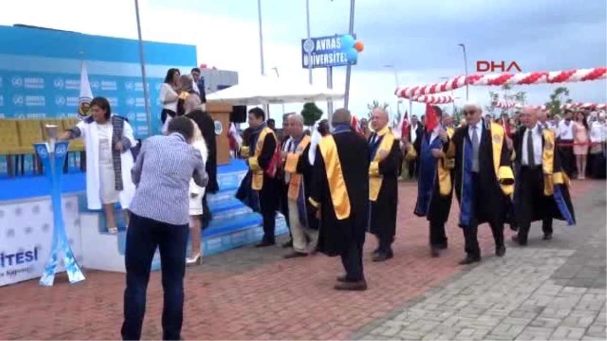 Trabzon - KKTC Eski Cumhurbaşkanı Eroğlu Trabzon?da Mezuniyet Törenine Katıldı