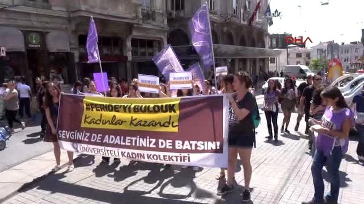 Üniversiteli Kadınlardan Feride İçin Yürüyüş