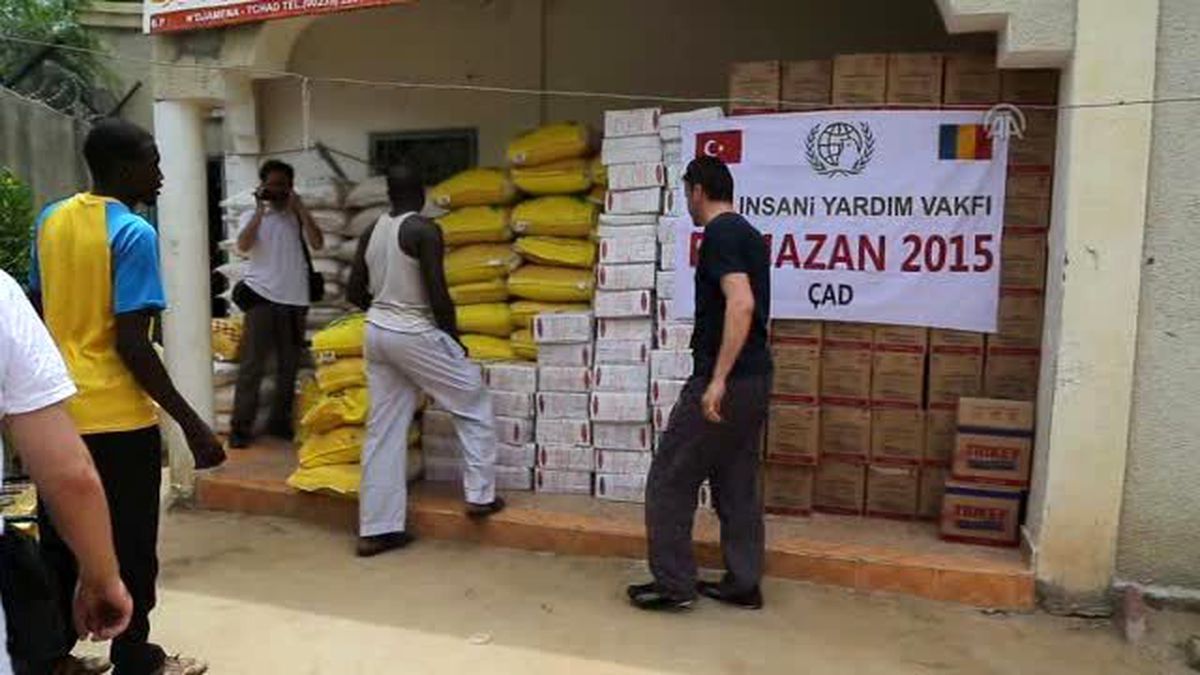 İhh\'dan Çad\'daki İhtiyaç Sahiplerine Yardım