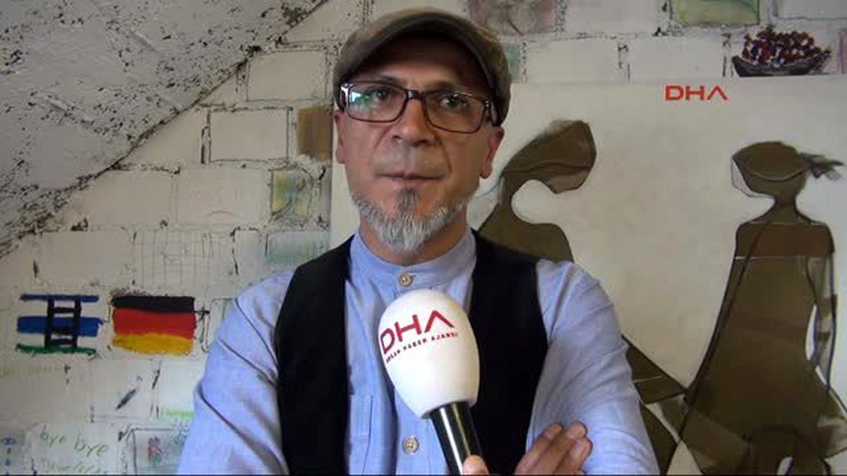 Köln\'de Suriyeli Mülteci Çocukların Yaptığı Resimlerden Sergi Açıldı