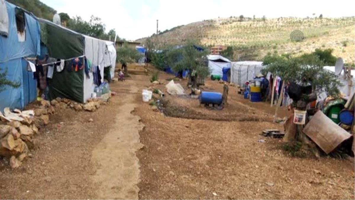 Lübnan Dağı\'ndaki Kitırmaya Mülteci Kampı