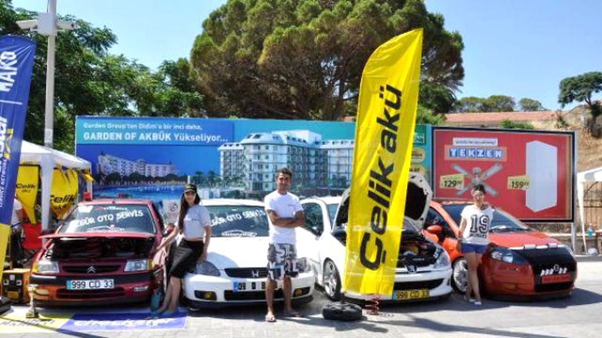 Modifiye Araç Tutkunları Didim\'de Buluştu