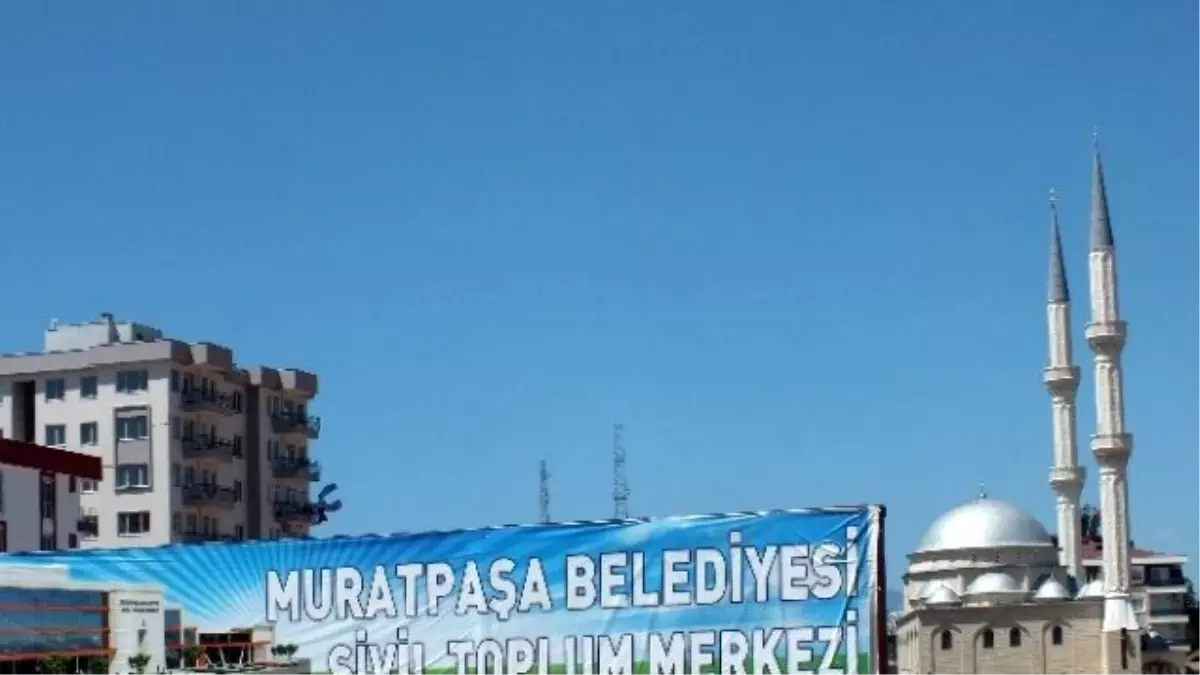 Muratpaşa Belediyesi Sivil Toplum Merkezi\'nin Temeli 24 Haziranda Atılıyor