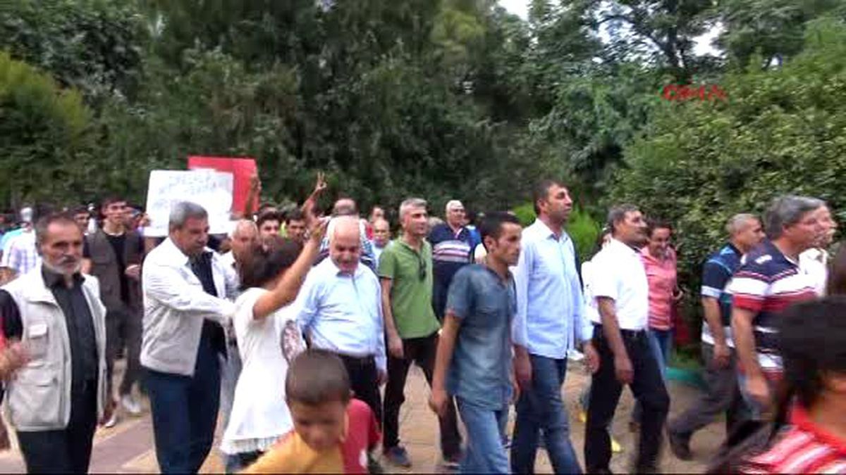 Şanlıurfa\'da Öcalan Protestosu