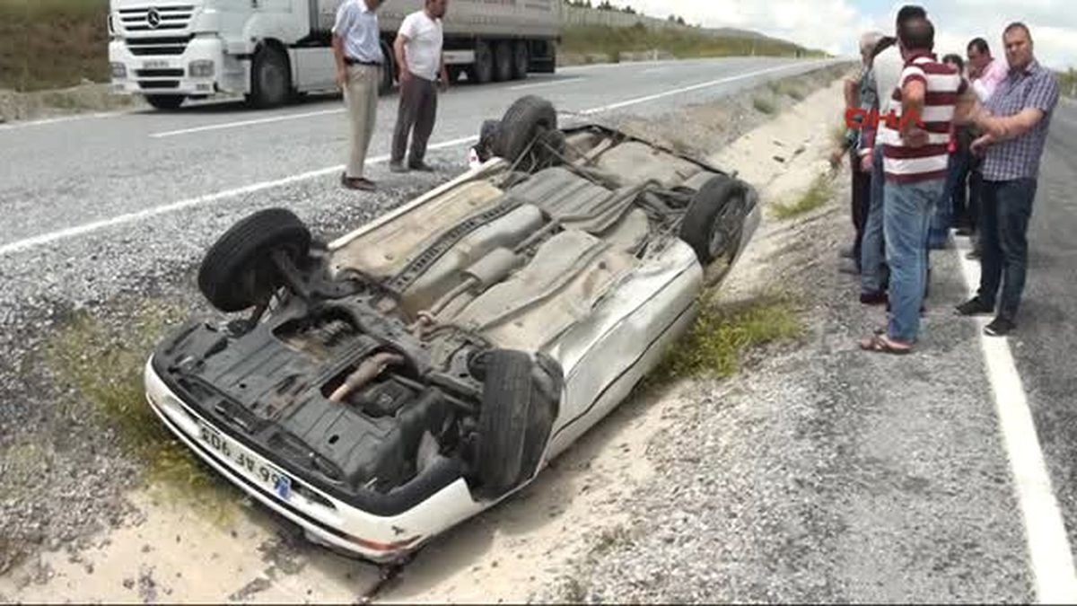 Yozgat'ta 2 Kazada 1 Ölü, 8 Yaralı