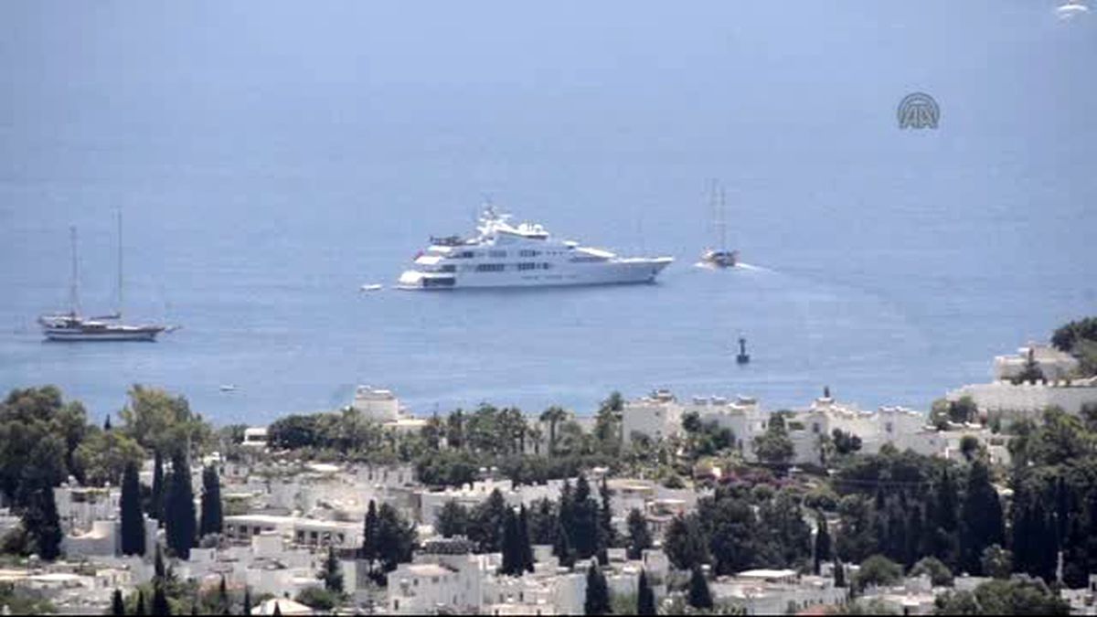 'Yüzen Saray', Bodrum'da