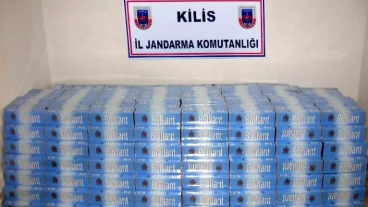 40 Bin 890 Paket Kaçak Sigara Yakalandı