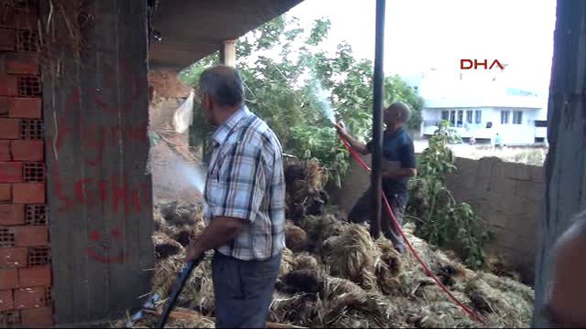 Adıyaman?da Yangın Paniği