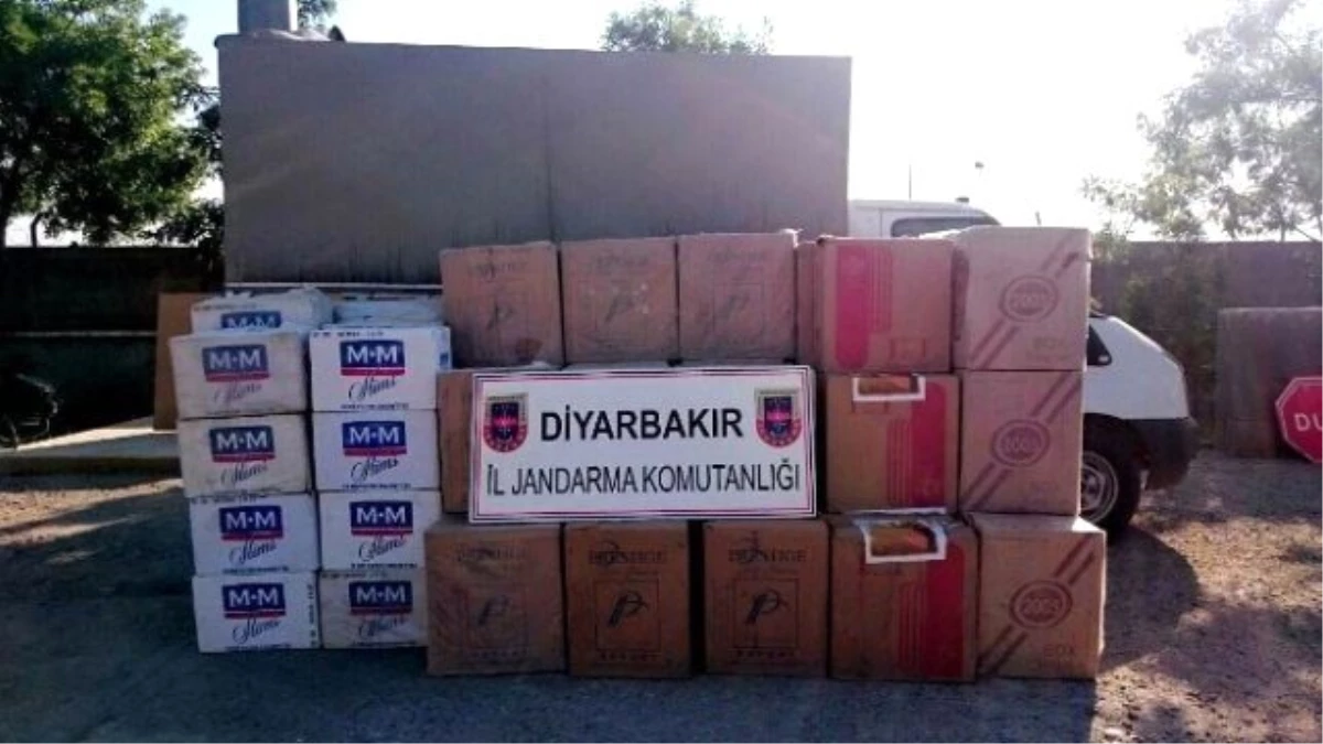 Diyarbakır\'da 49 Bin 940 Paket Kaçak Sigara Ele Geçirildi