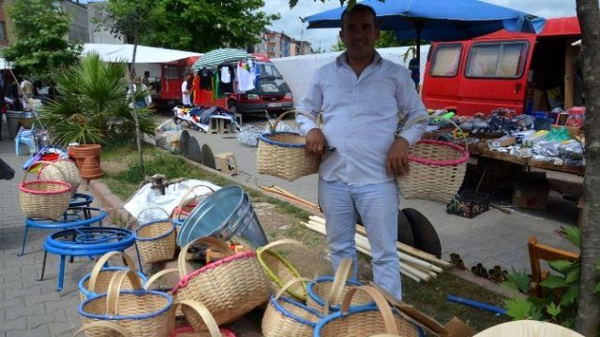 Fındık Sepetleri Pazarda