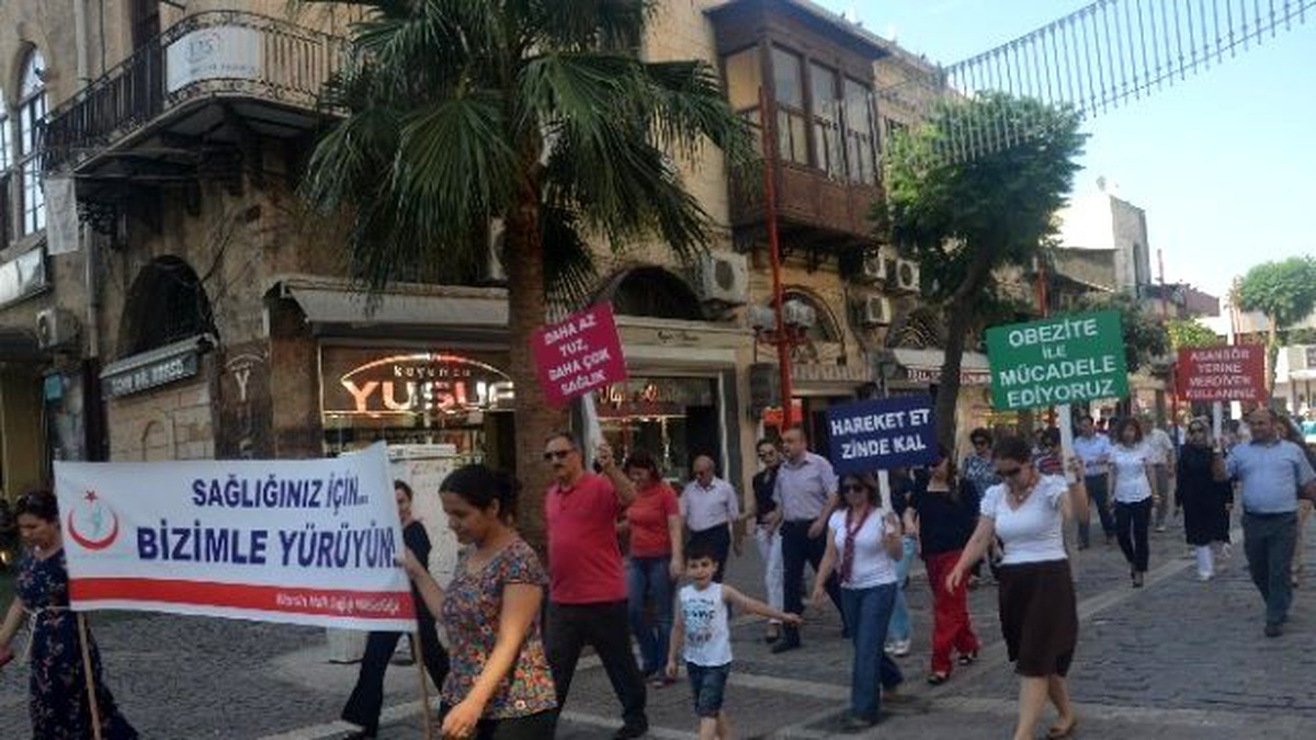 Halk Sağlığı ve Sağlık Müdürlüğü Çalışanları Ramazan\'da da Yürüdü