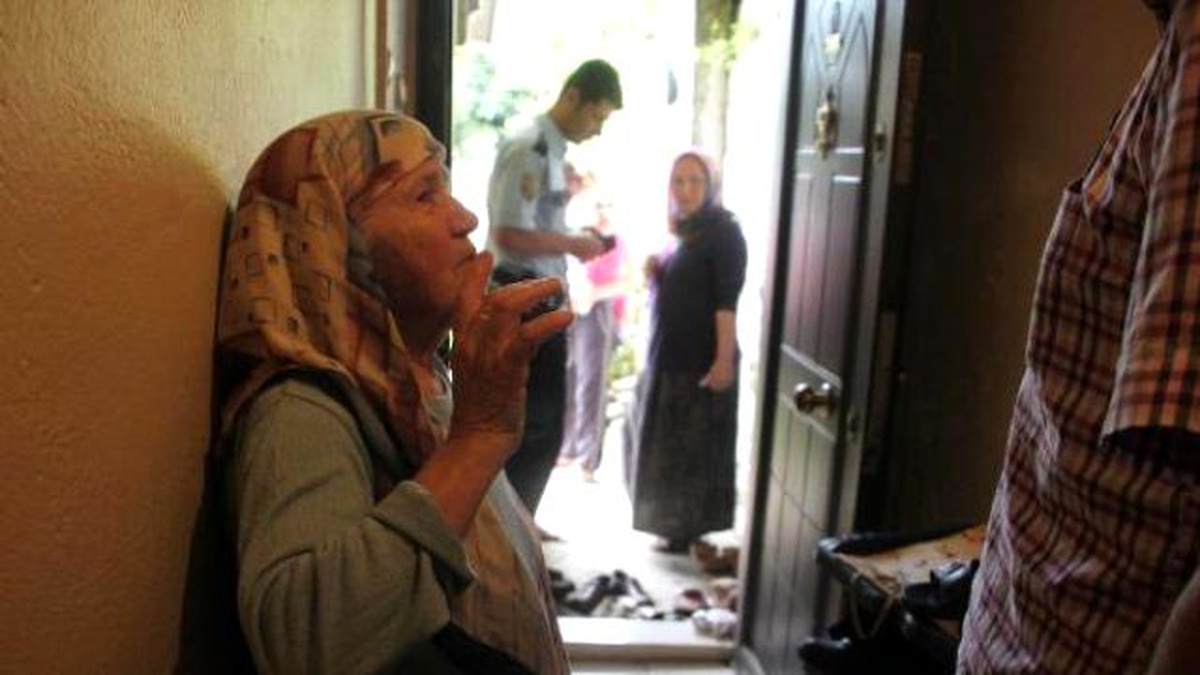 Maskeli Saldırgandan Engelli Oğlunun Sesi Kurtardı