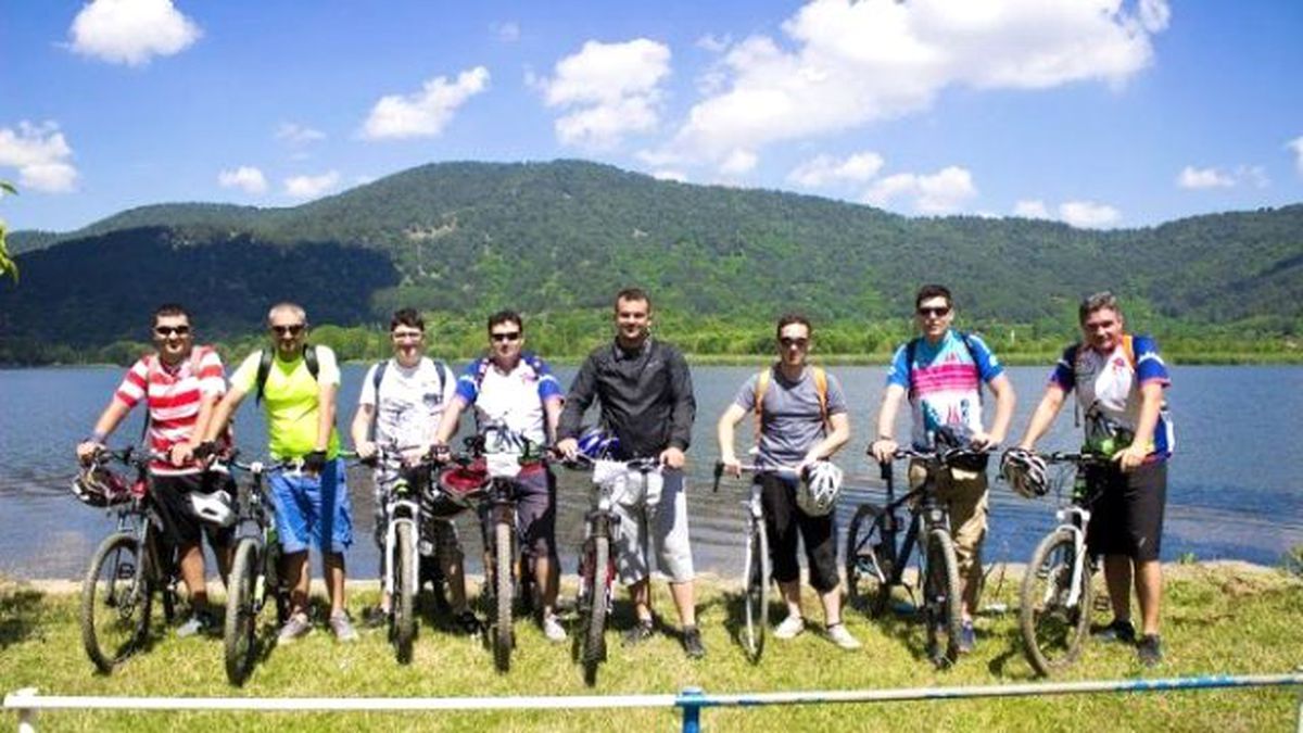 Salbit Gölcük\'e Pedal Çevirdi