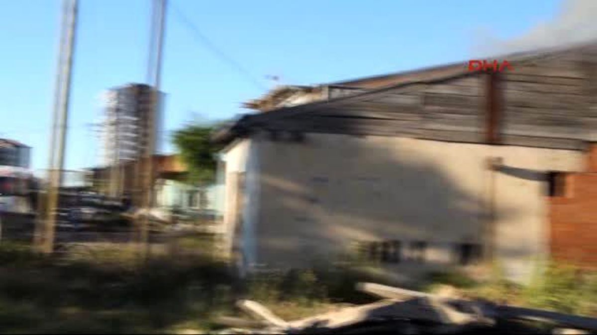Sivas\'ta Kereste Deposunda Yangın