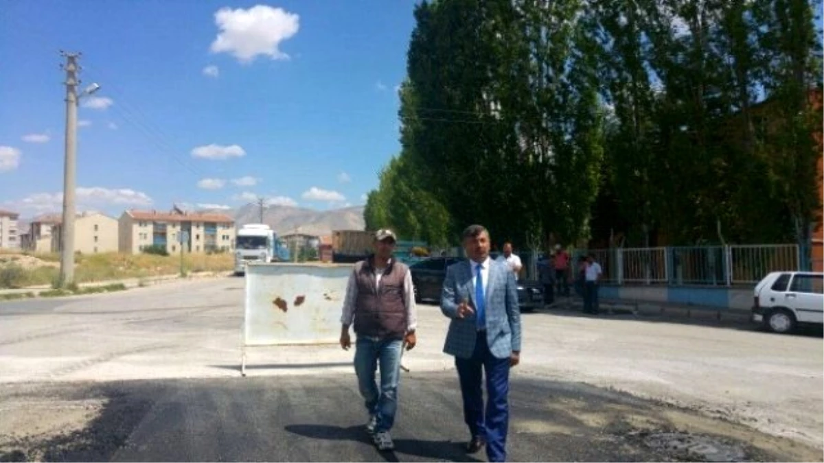 Belediye Başkanı Akdoğan Belediye Yatırımlarını İnceledi