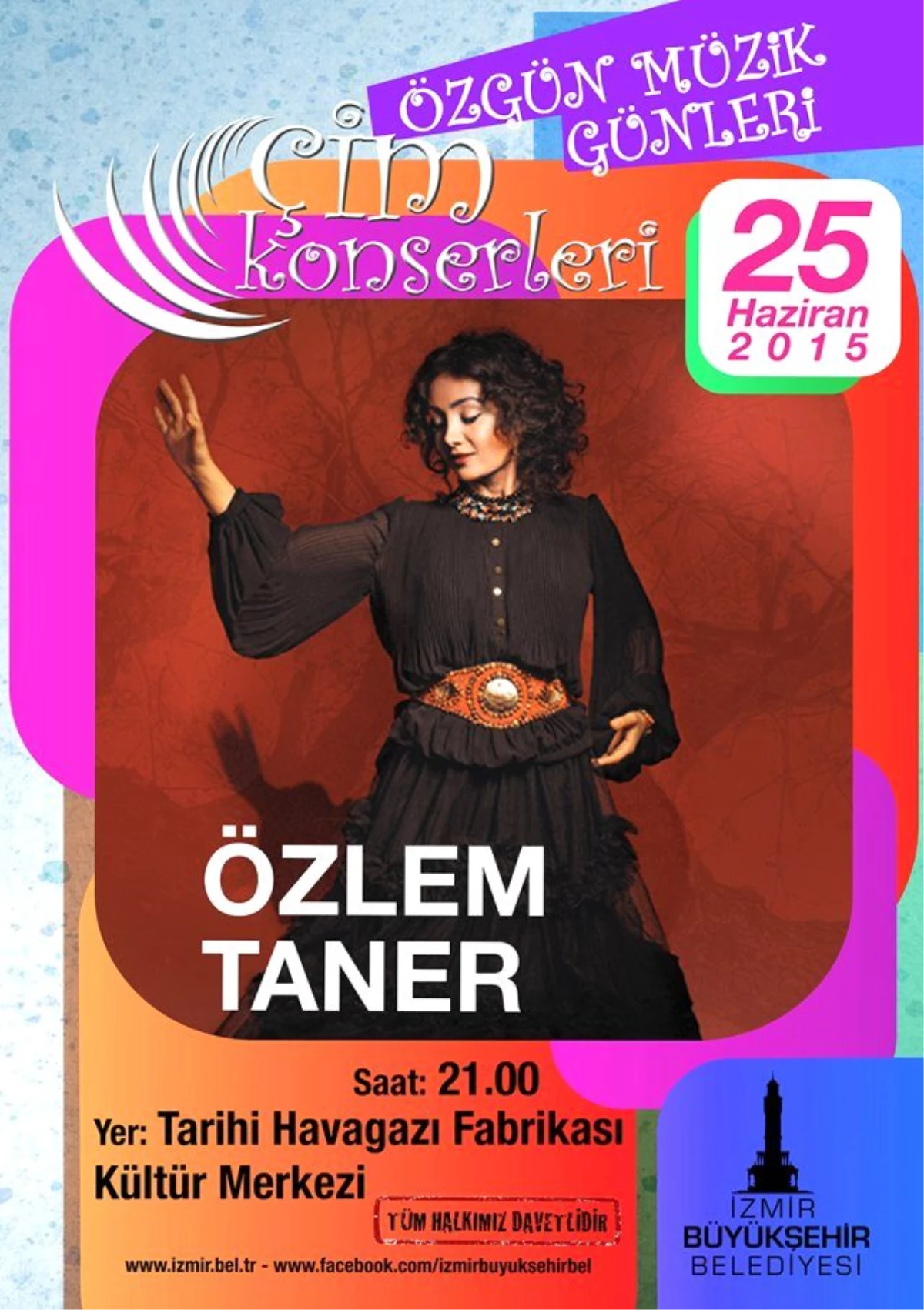 Büyükşehir\'den Çim Konserleri "Türkmen Kızı" İzmirlilerle Buluşacak