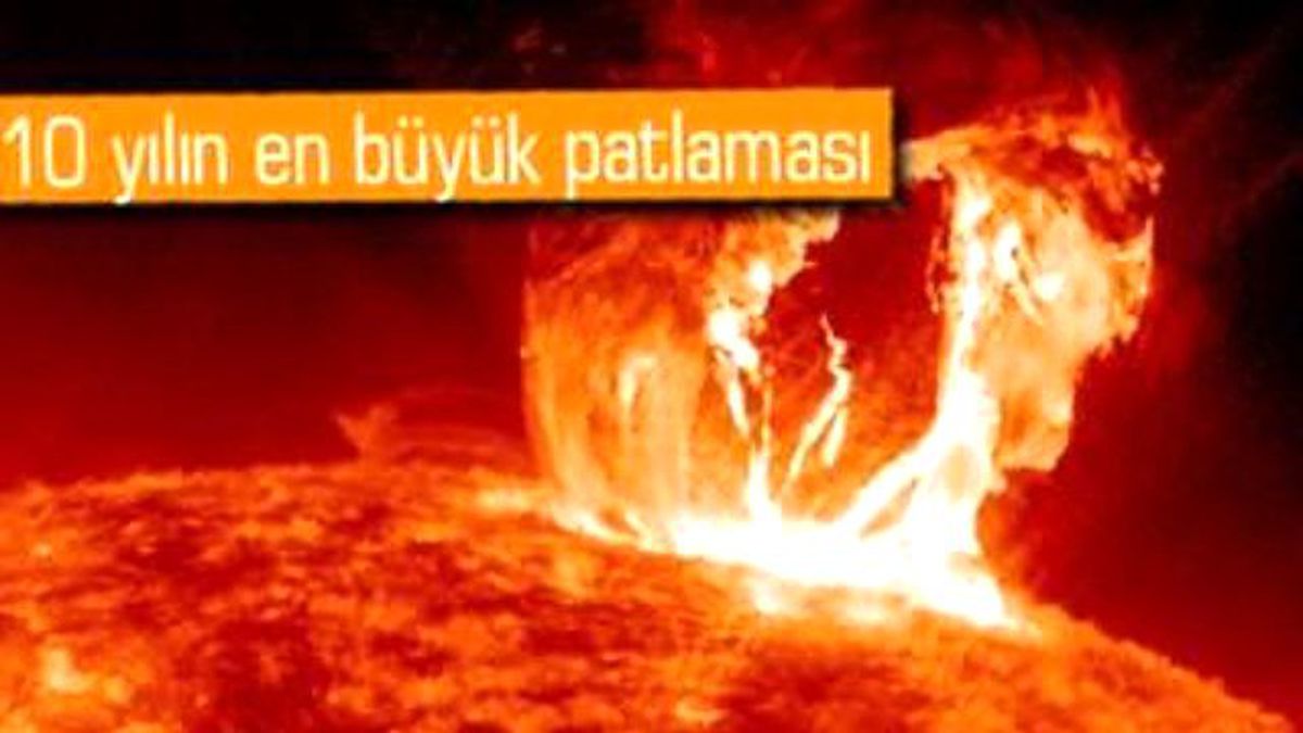 Güneş\'te Dev Patlama: Gps Sistemleri Bozulabilir