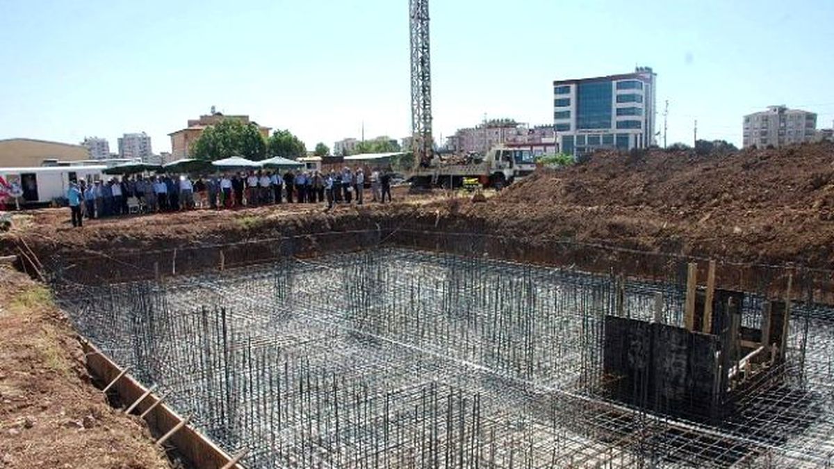 Polis Merkezi Amirliği Binasının Temeli Atıldı