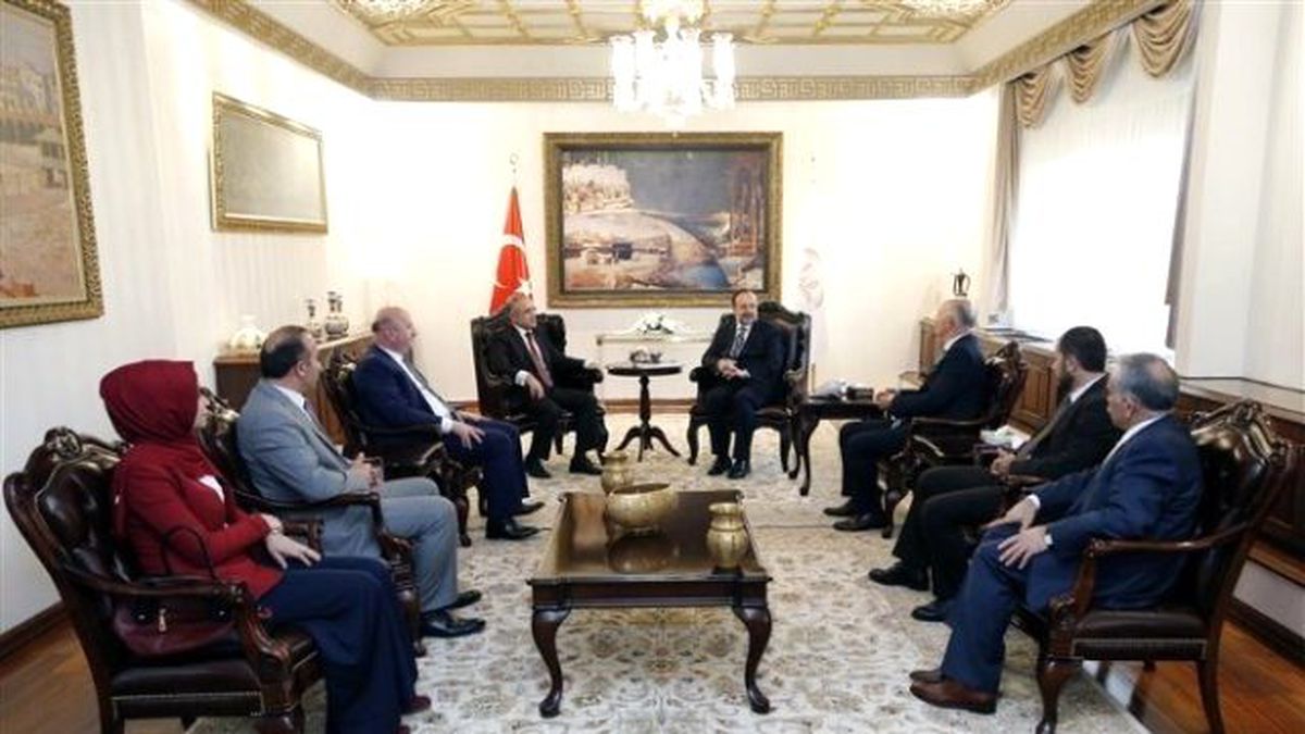 Yalçın Topçu ve Yerli Düşünce Derneği\'nden Diyanet İşleri Başkanı Görmez\'e Ziyaret
