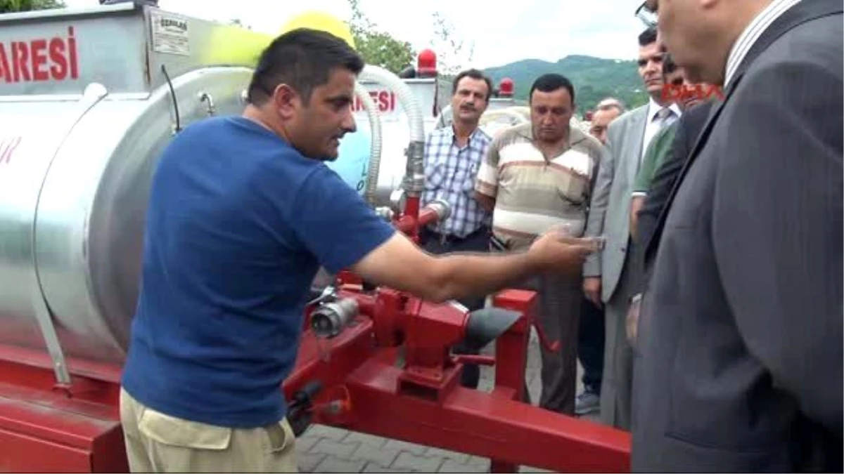 Zonguldak - Yangınlara Karşı 30 Köye Su Tankı