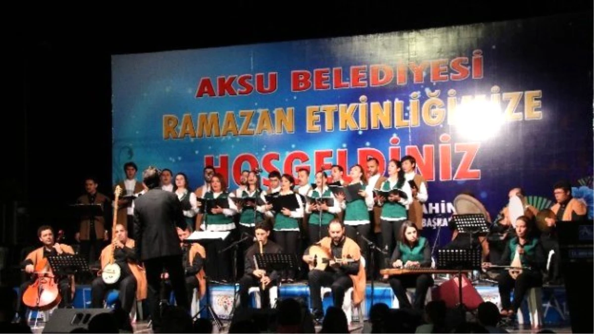 Aksu\'da Ramazan Buluşması