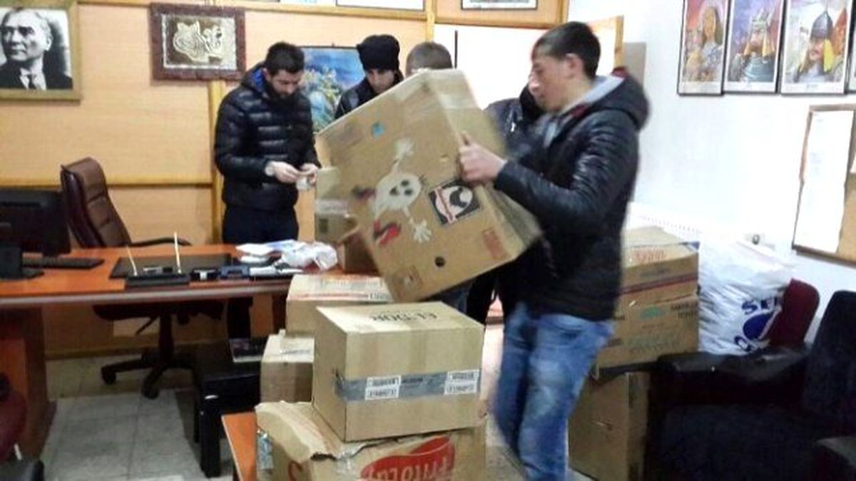 Ardahan\'dan Suriyeli Sığınmacılara Yardım