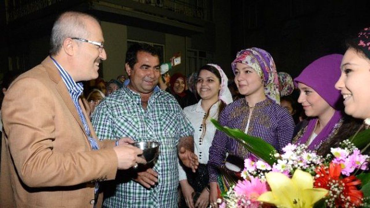 Başkan Kafaoğlu\'na Samanlı Ayran İkramı